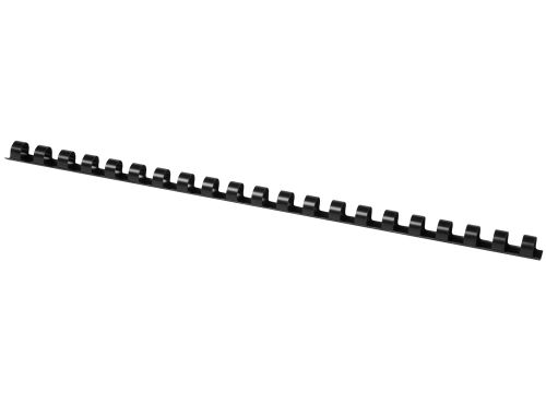 Espiral q-connect redonda 10 mm plastico preto capacidade 95 folhas caixa de 100 unidades , Q-connect , 63436 , 5705831240209